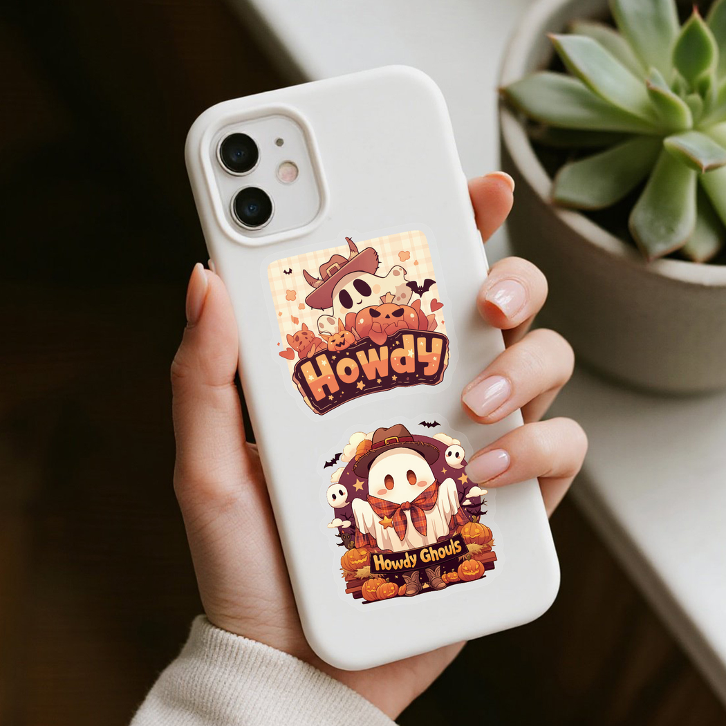 Lunira - Halloween Cowboy Character Sticker Pack - product view 10