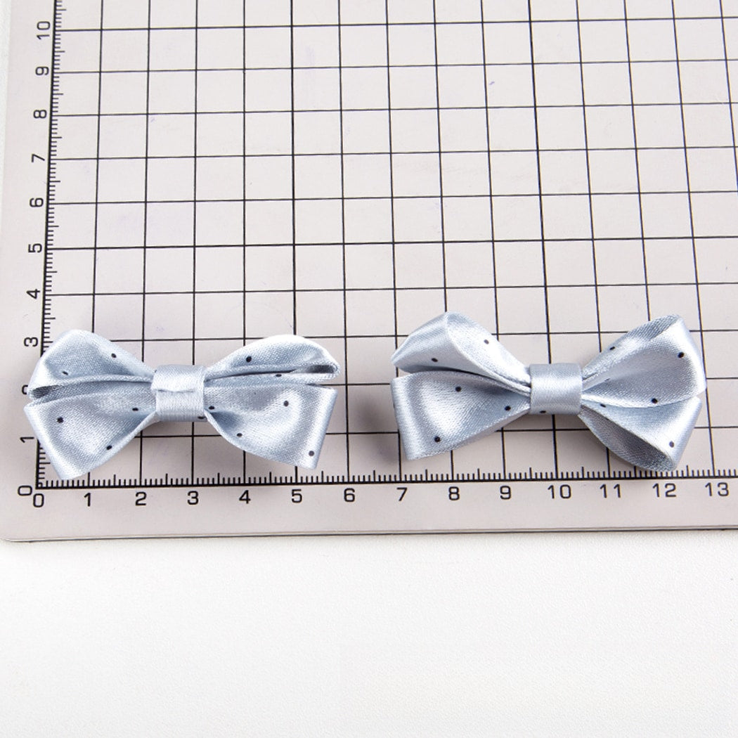 Chivy - Polka Dot Satin Bow DIY Accessory