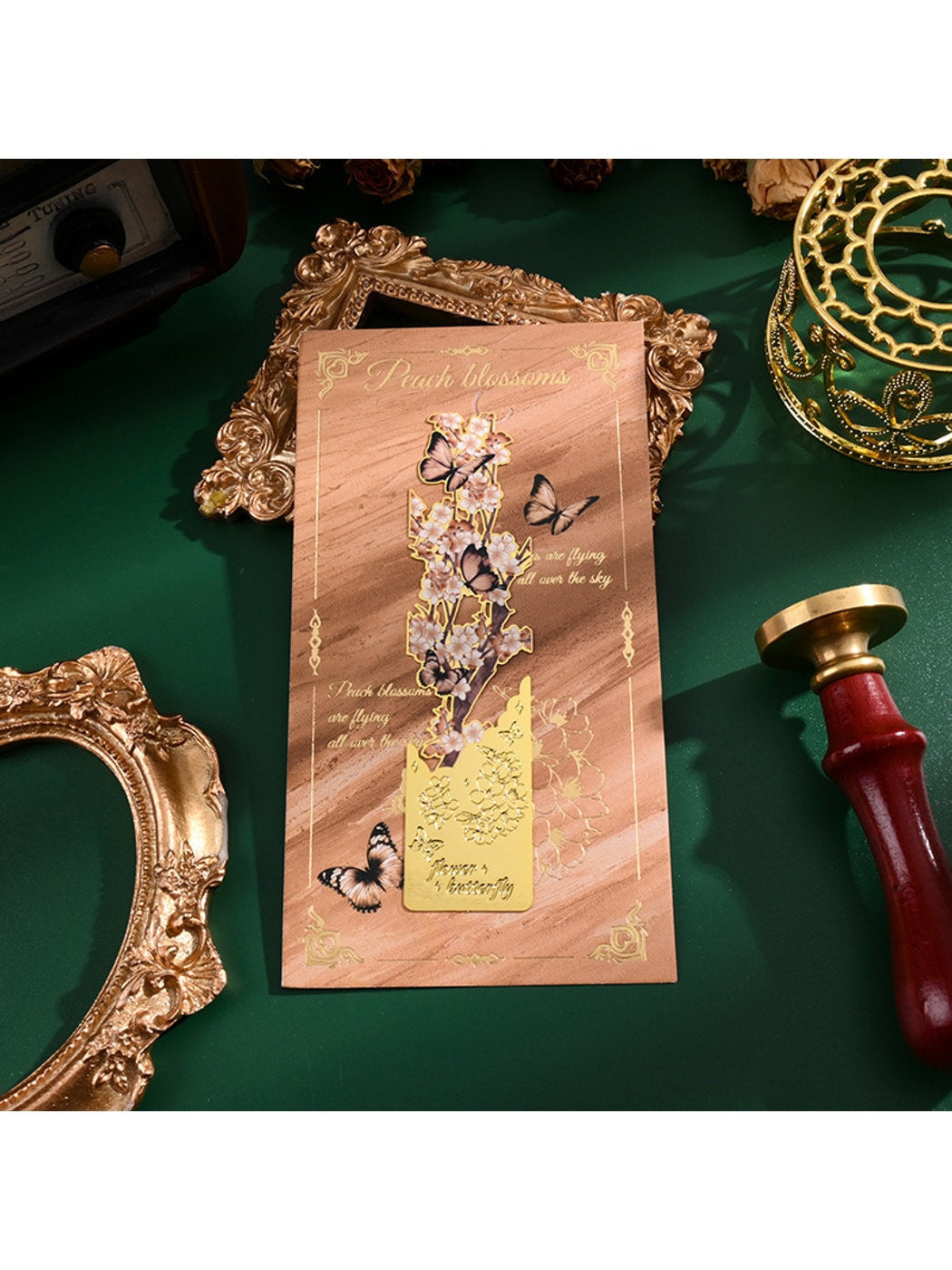 Novellea - Decorative Alloy Leaf Page Marker Bookmark Oria & Co