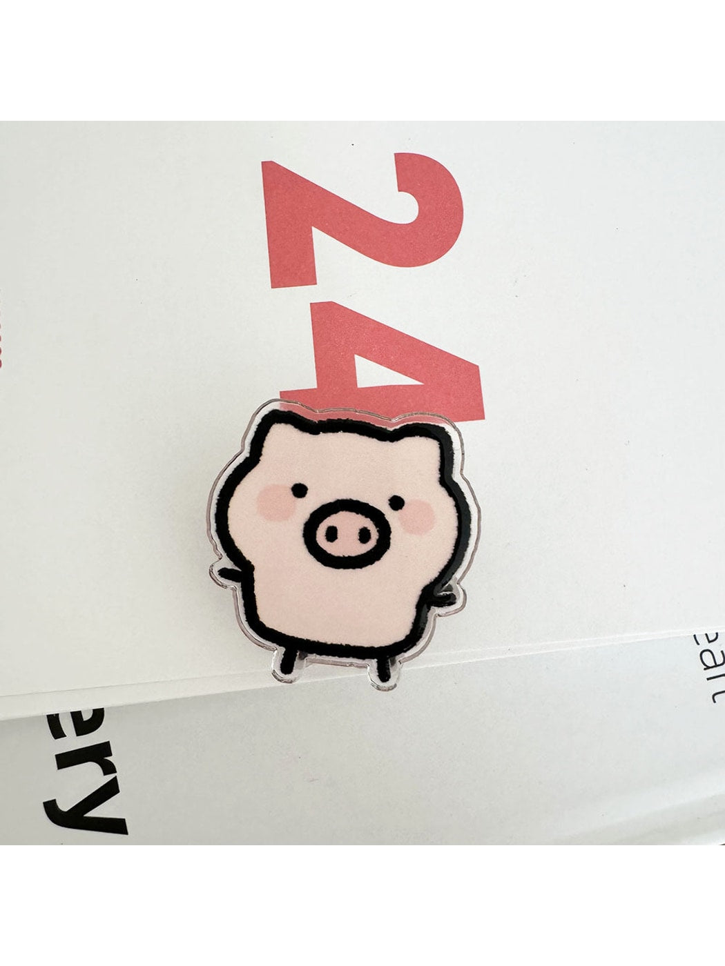 Clemi - Cartoon Acrylic Memo and Bookmark Planner Clip Oria & Co