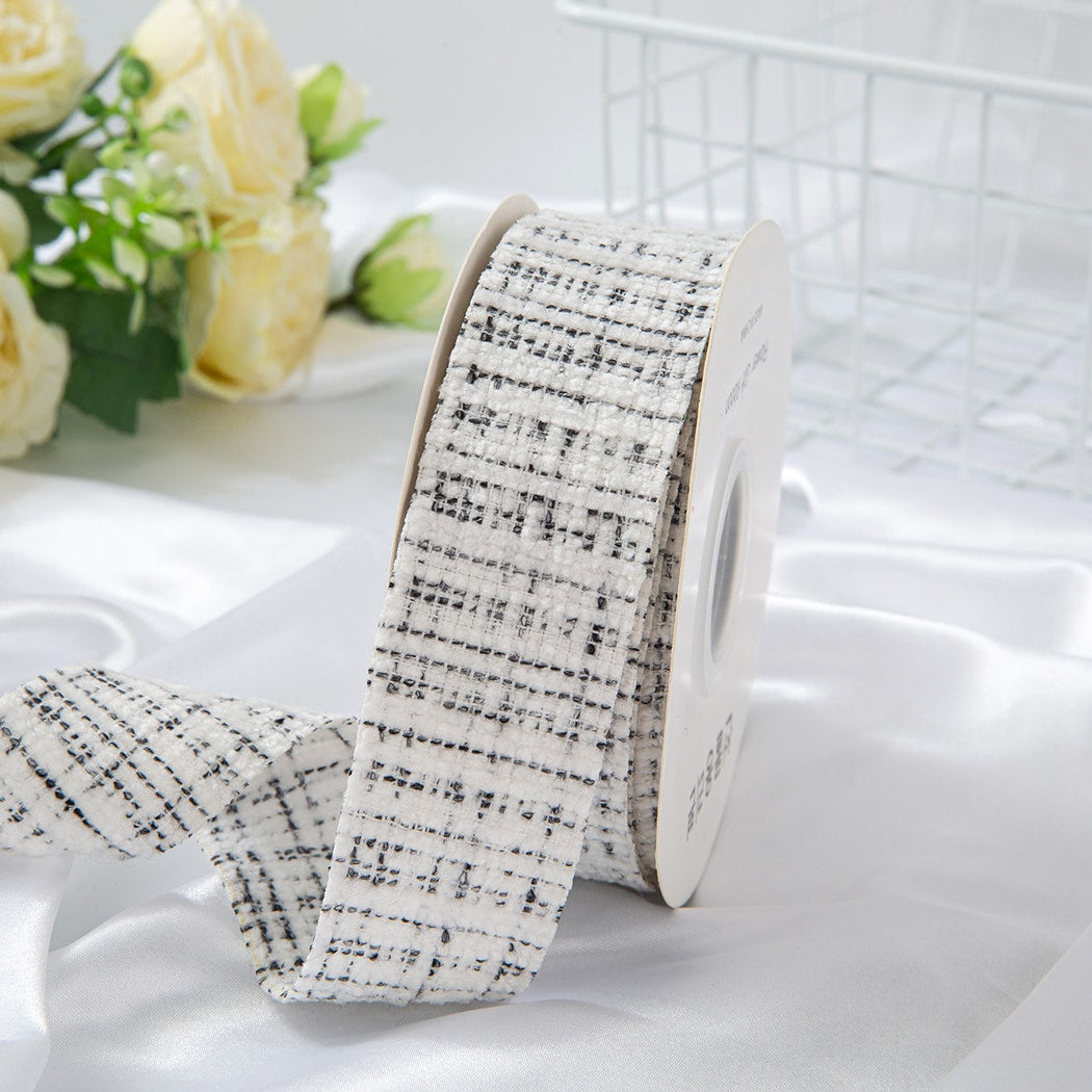 Rivora - DIY Straight Edge Polyester Woven Ribbon Trim