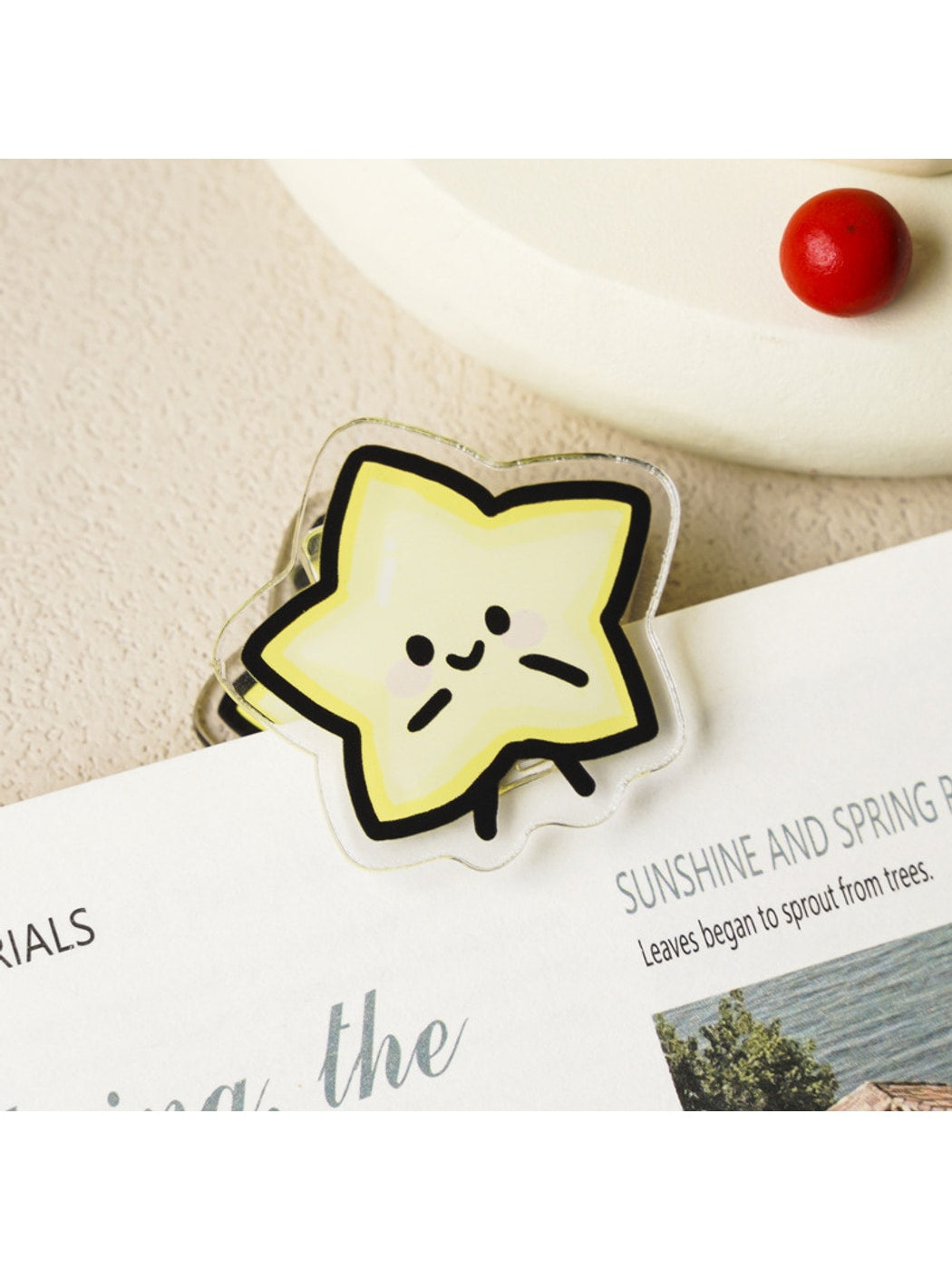 Clemi - Cute Fruit Shape Acrylic Memo Planner Clip Oria & Co
