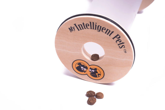Happy Roll - distributeur de friandises pour chiens et chats My Intelligent Dogs