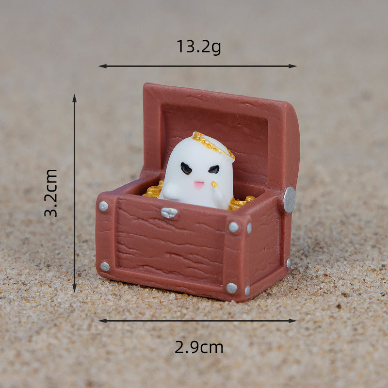 Objella - Pirate Ghost Treasure Miniature Ornament