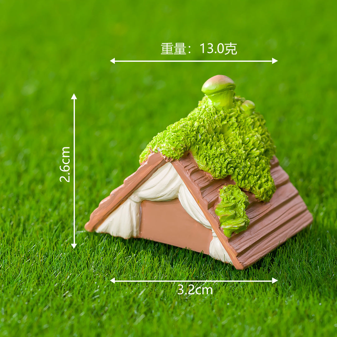 苔藓微景观创意治愈小森林 diy园艺造景装饰品配件摆设桌面小摆件