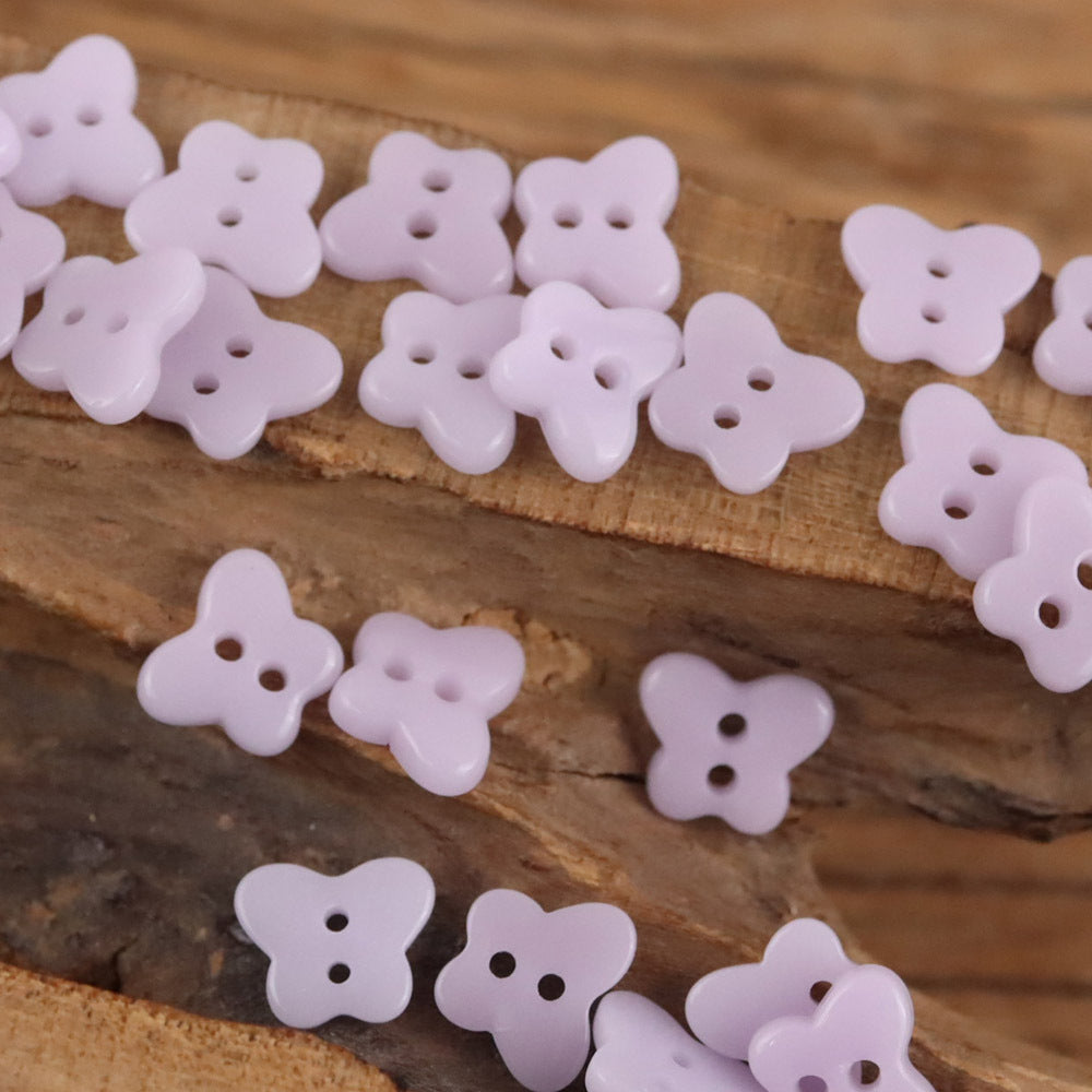 Bunli - DIY 10 Pack Butterfly Two Hole Button