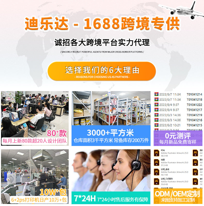 大卖50张跨境水彩拉杆箱贴纸不干胶贴画儿童防水卡通装饰行李箱贴