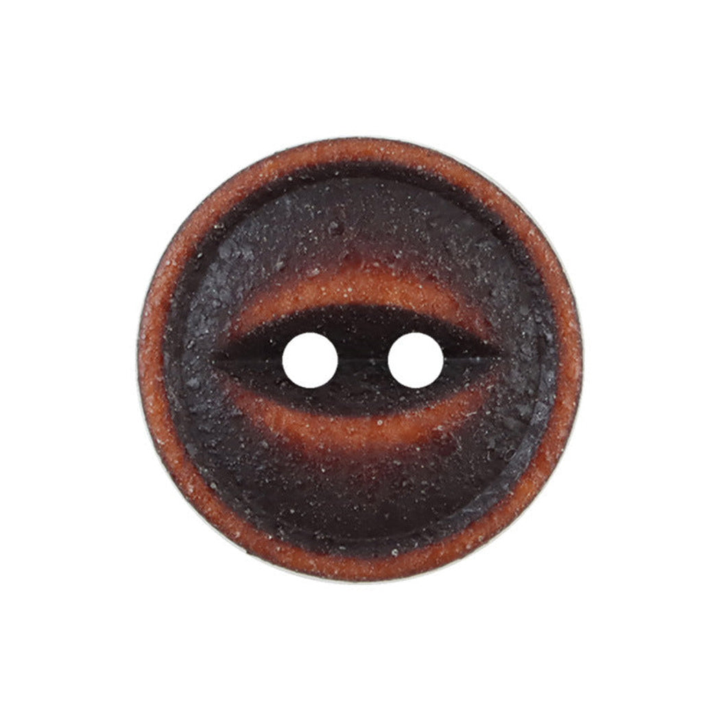 Bunli - DIY 10 Pack Relief Antique-Look Two-Hole Button