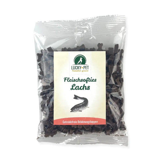 Softies à la viande Lucky-Pet - saumon 200 g Lucky-Pet Handels- und Produktions GmbH