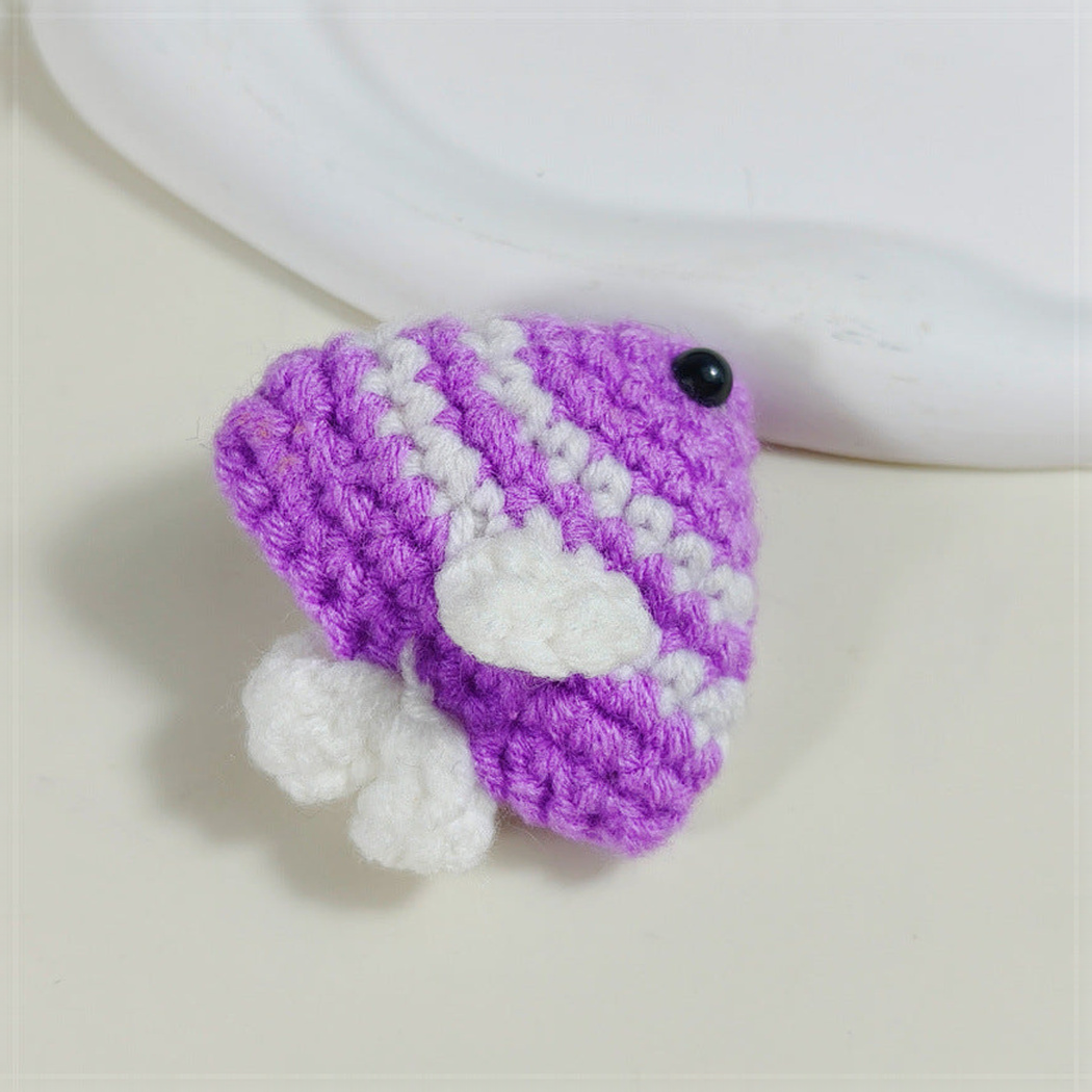 Chivy - Crocheted Colorful Fish Hanging Ornament Accessory