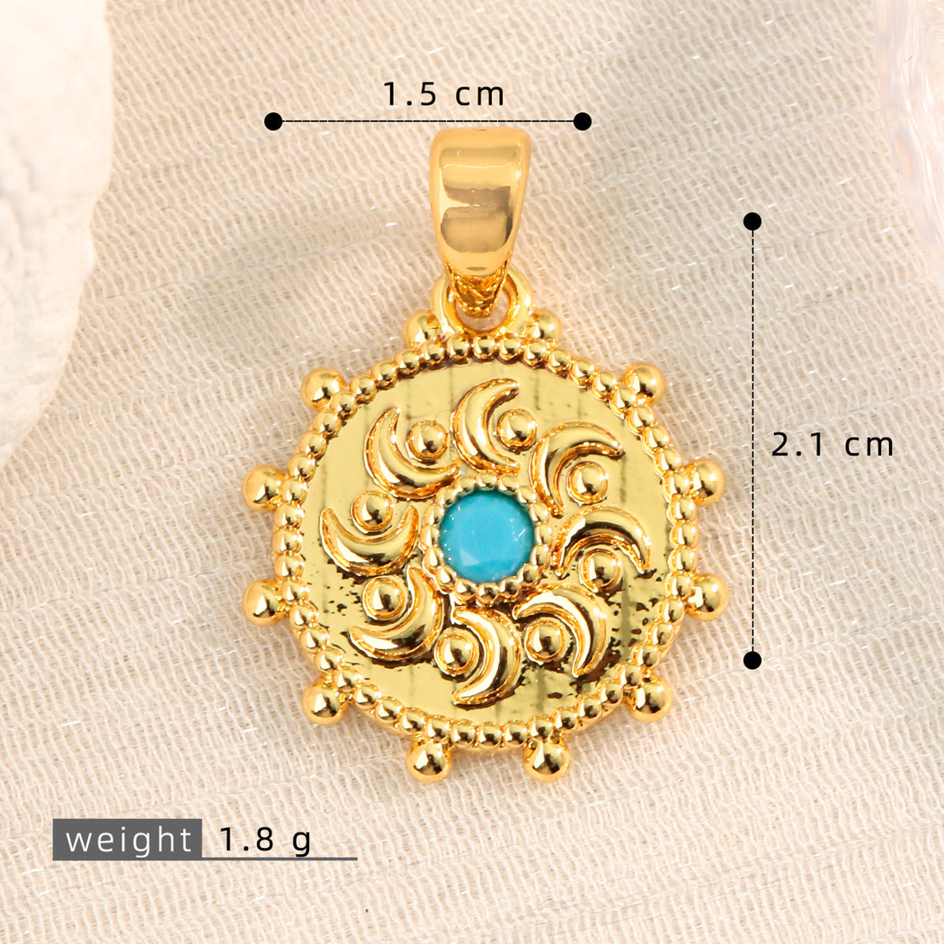 Elvane - Framed Symbolic Medallion Pendant Only