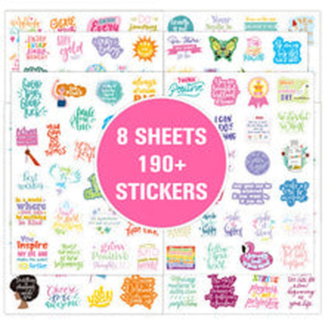Lunira - Cartoon Doodle 200-Piece Sticker Pack