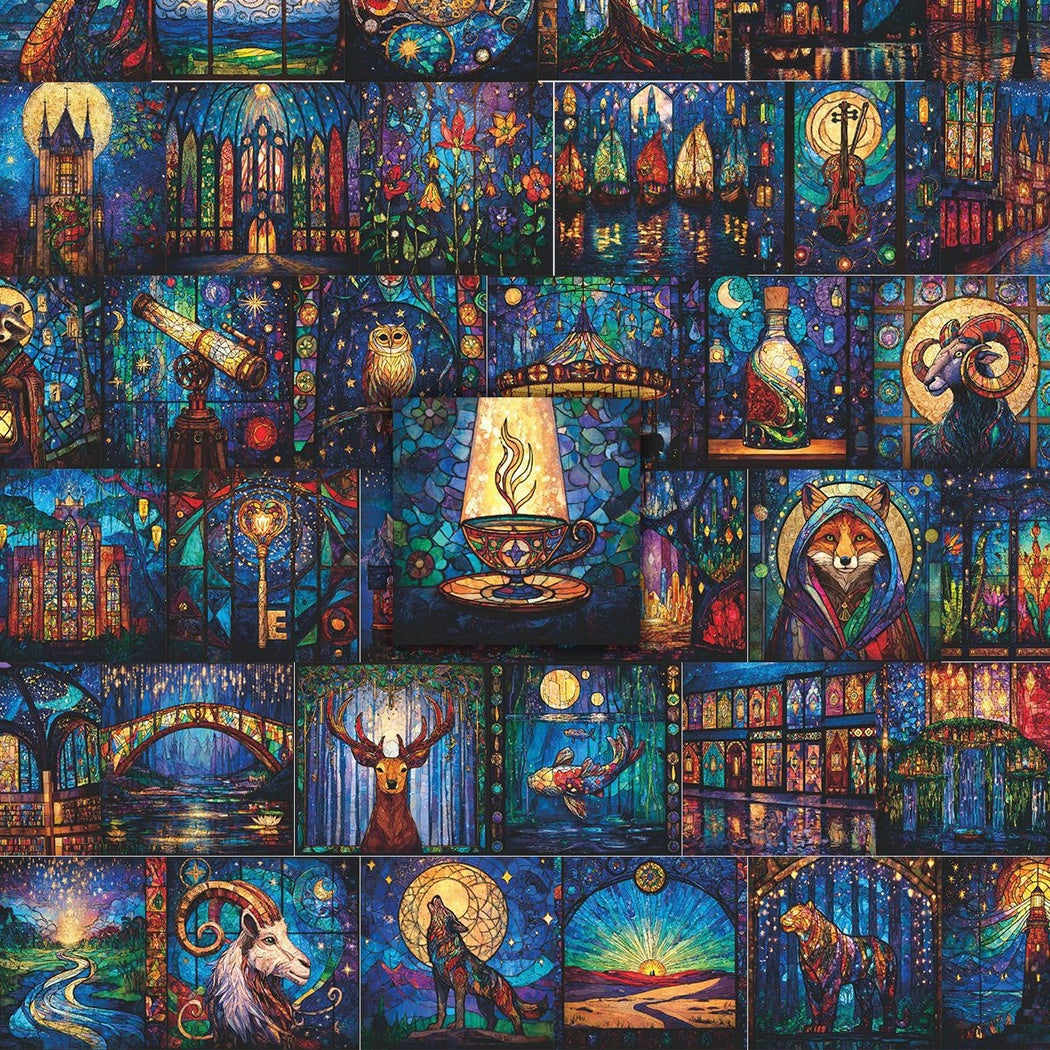 Lunira - Animal Castle 50-Piece Sticker Pack