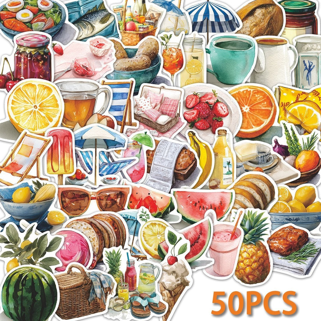 Lunira - Fruit Food 50-Piece Sticker Pack