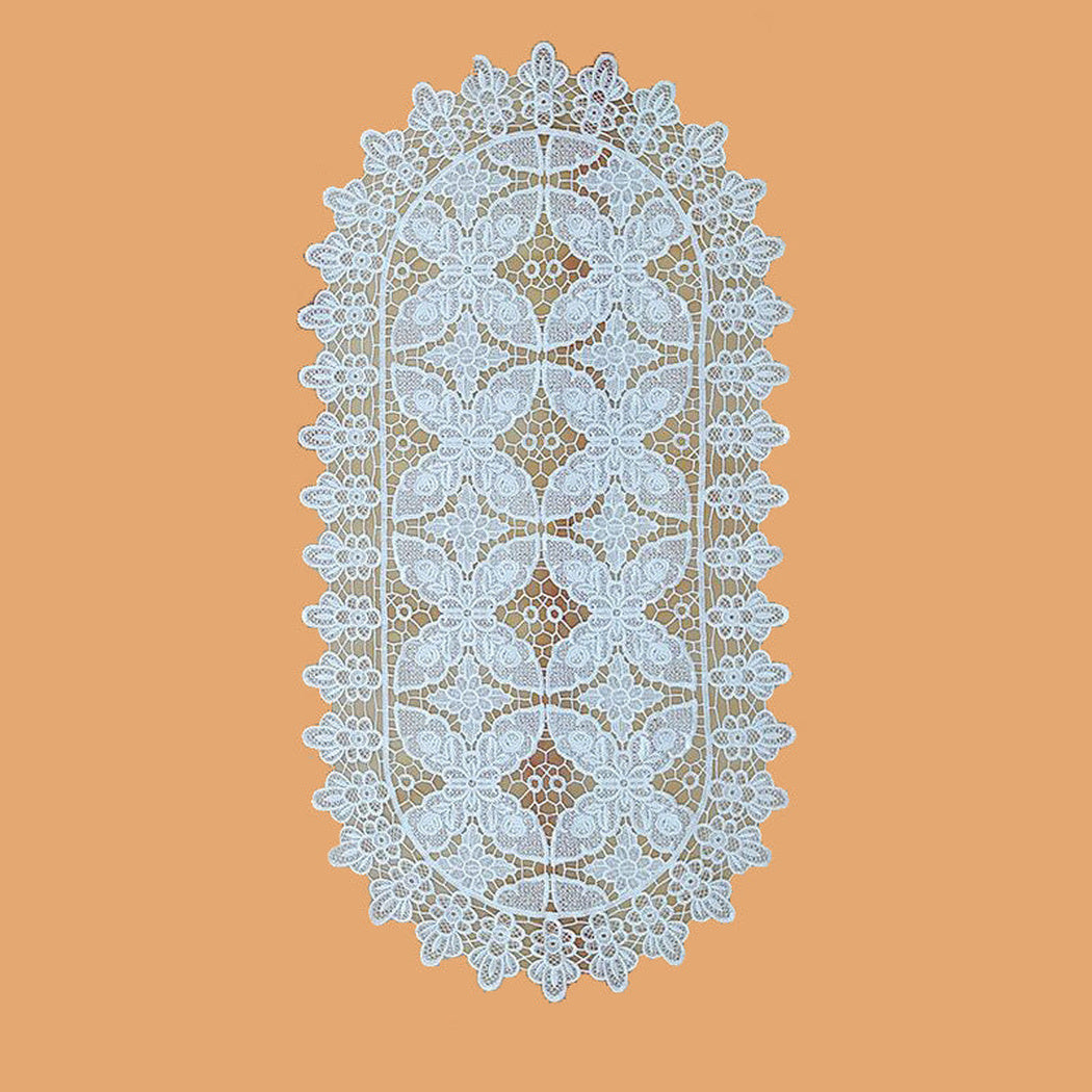 Velin - Butterfly Motif Floral Openwork Placemat