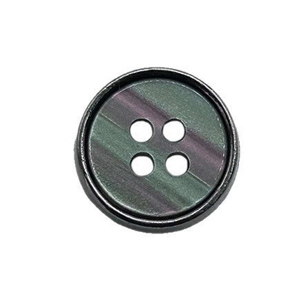 Bunli - DIY 10 Pack Iridescent-Inlay Four-Hole Button