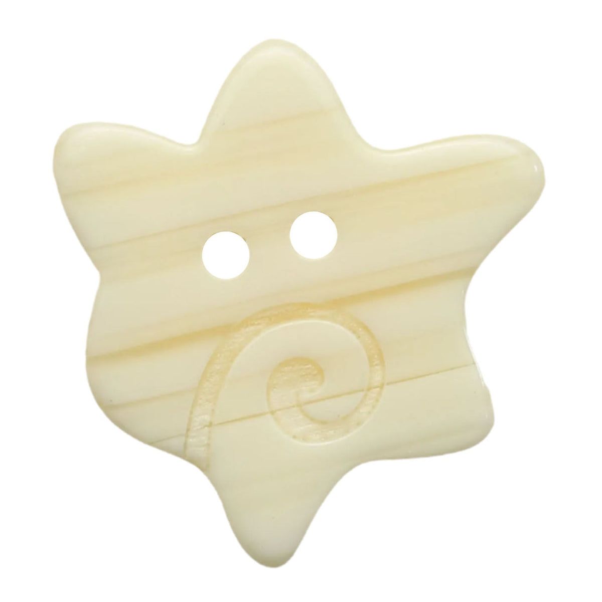 Bunli - DIY 10 Pack Swirl Pebble Two-Hole Button