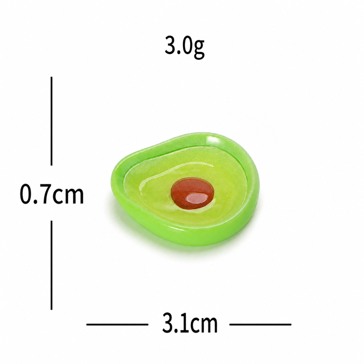 Objella - Food-Shaped Plate Miniature Ornament