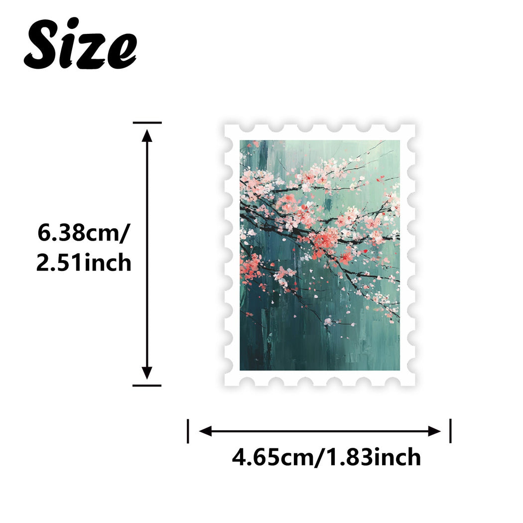 Lunira - Plum Blossom Bird 36-Piece Sticker Pack