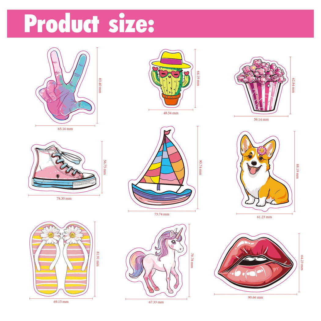 Lunira - Summer Outdoor 50-Piece Sticker Pack