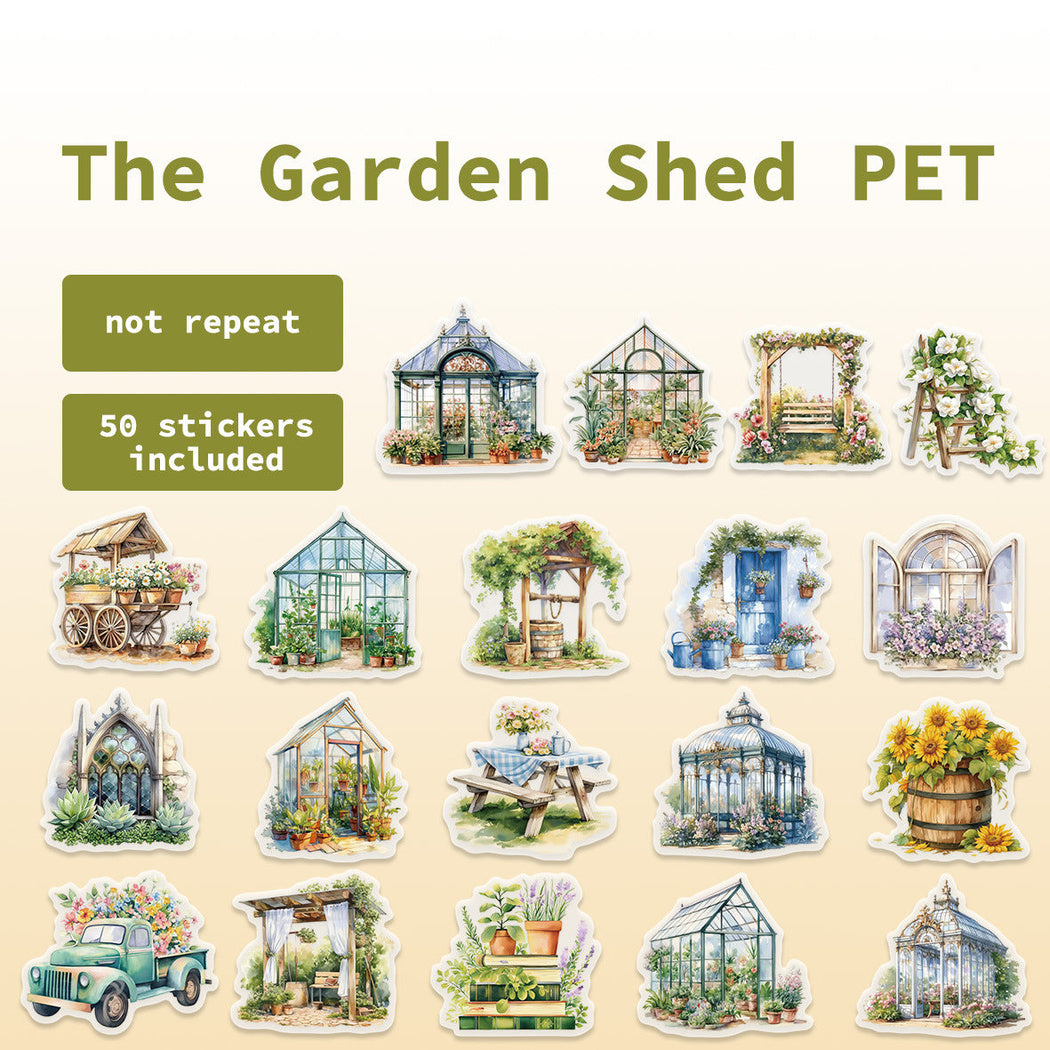 Lunira - Garden Cottage Botanical Sticker Pack