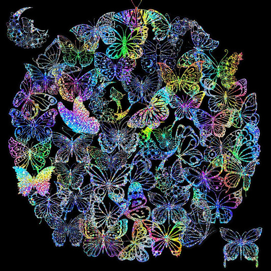 Lunira - Holographic Butterfly Sticker Pack - product view 1 1