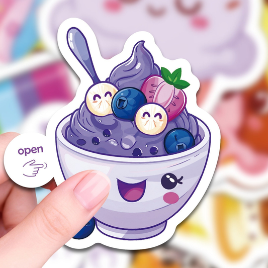 Lunira - Colorful Cartoon Dessert Sticker Pack - product view 1 1