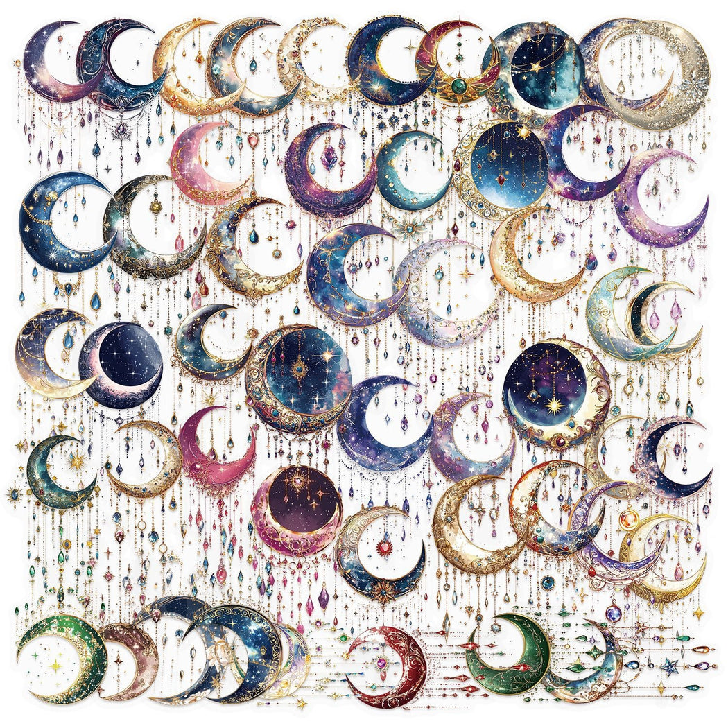 Lunira - Purple Galaxy Celestial Sticker Pack