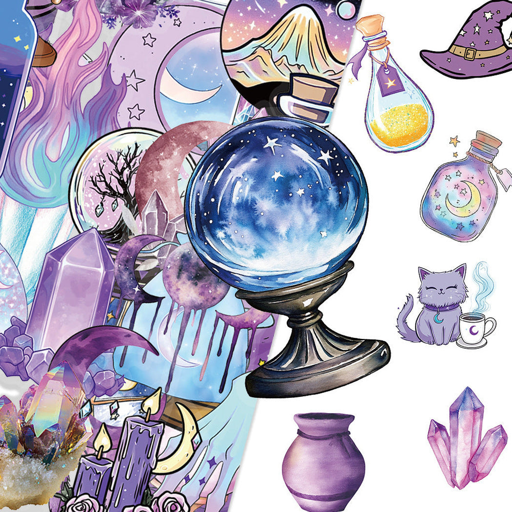 Lunira - Celestial Potion Magic Sticker Pack