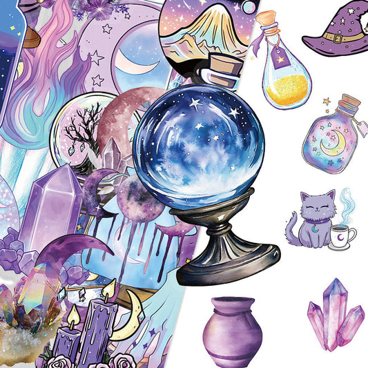Lunira - Celestial Potion Magic Sticker Pack