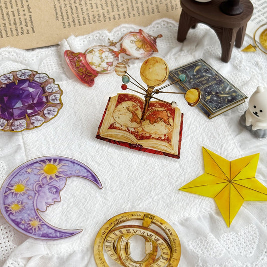 Celestial charm sticker assortment