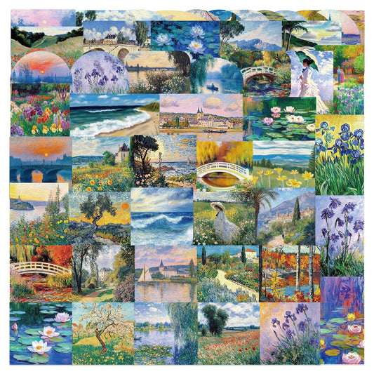 Lunira - Painterly Landscape Art Sticker Pack