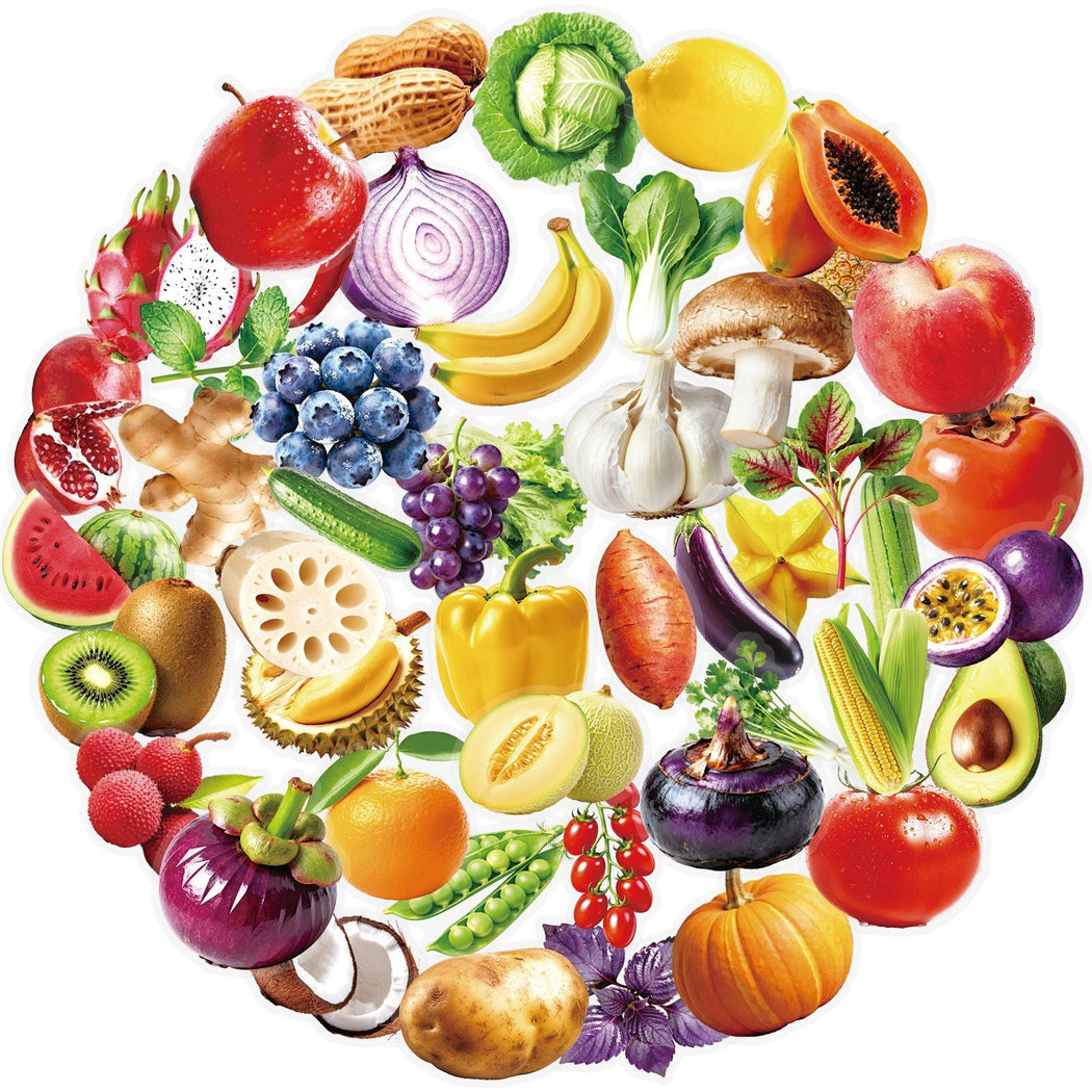 Lunira - Realistic Fruit Vegetable Sticker Pack - Produce variant