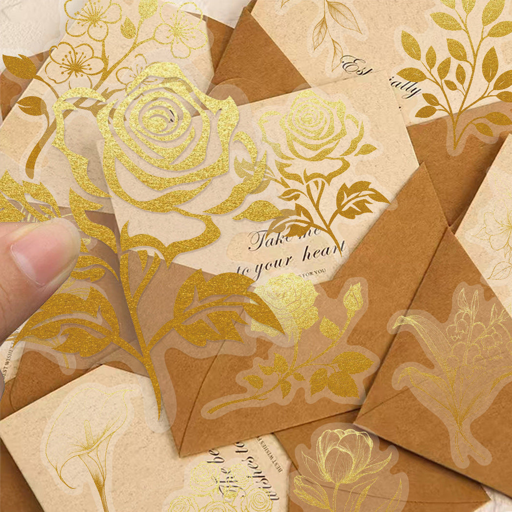 Lunira - Botanical Line Art Sticker Pack
