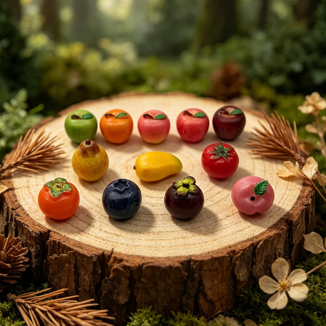 Miniature Colorful Fruit Craft Embellishment, product view 1