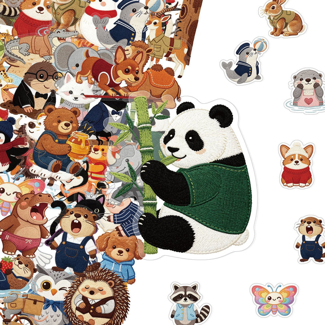 Forest animal sticker assortment
