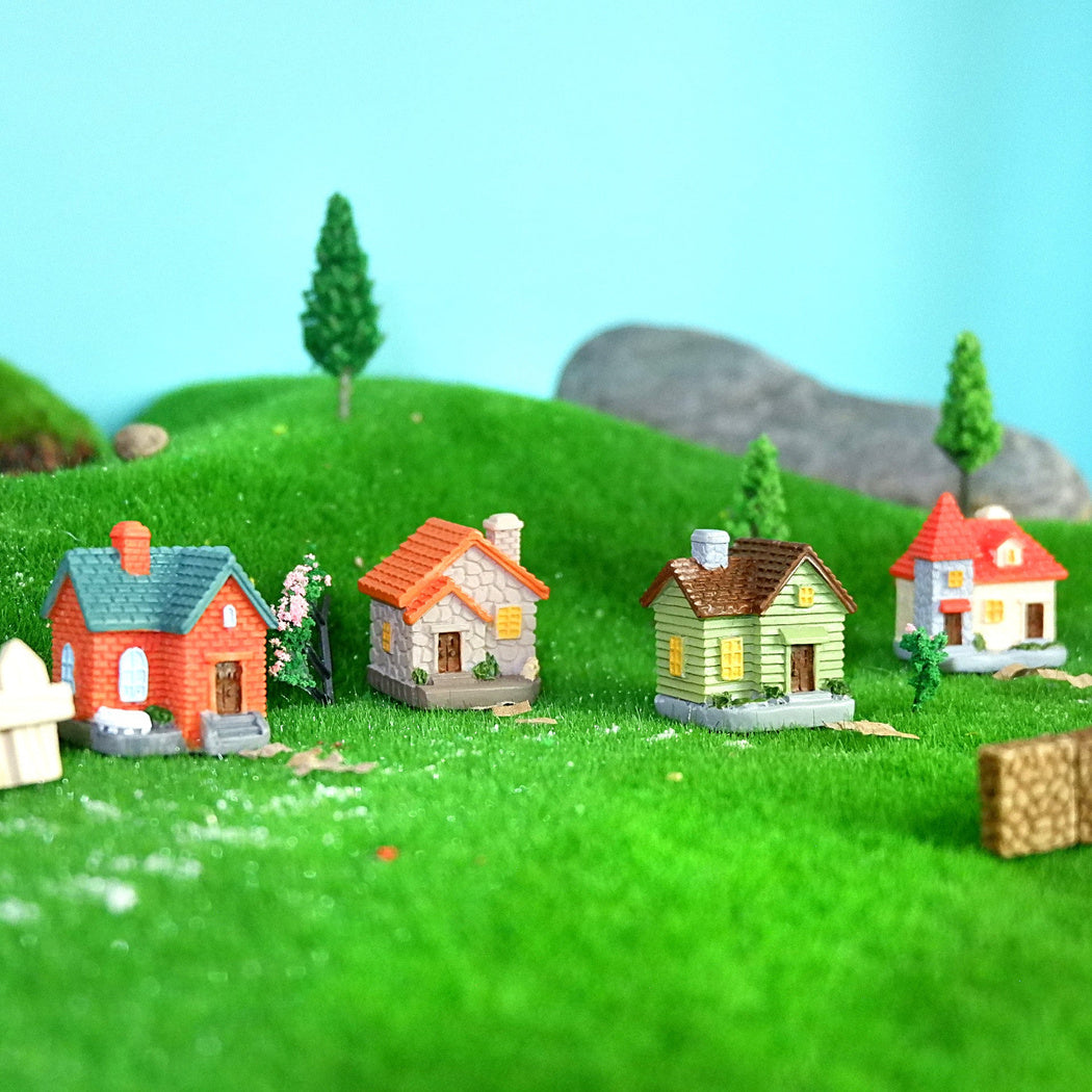 Country Villa Garden Miniature Ornament, product view 2