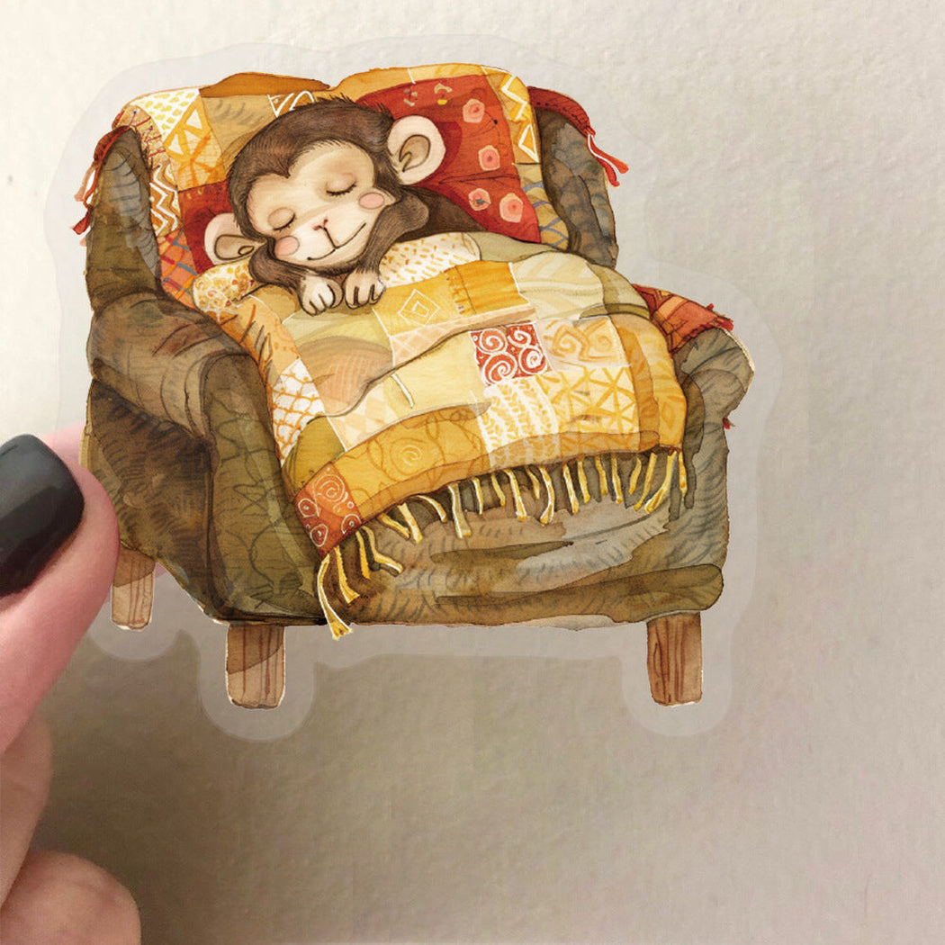 Lunira - Fairytale Animal Watercolor Sticker Pack