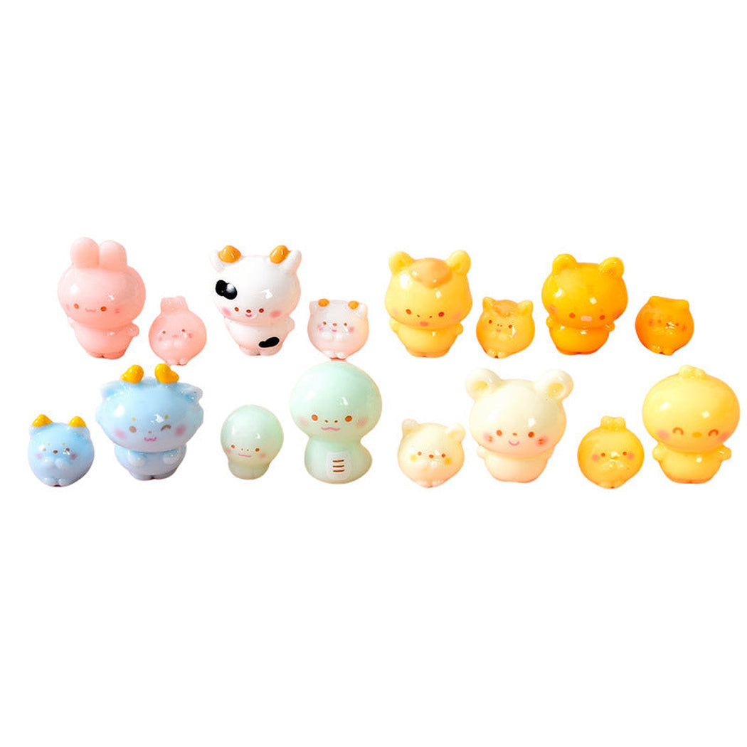 Chinese Zodiac Rounded Animal Figurine, product view 5