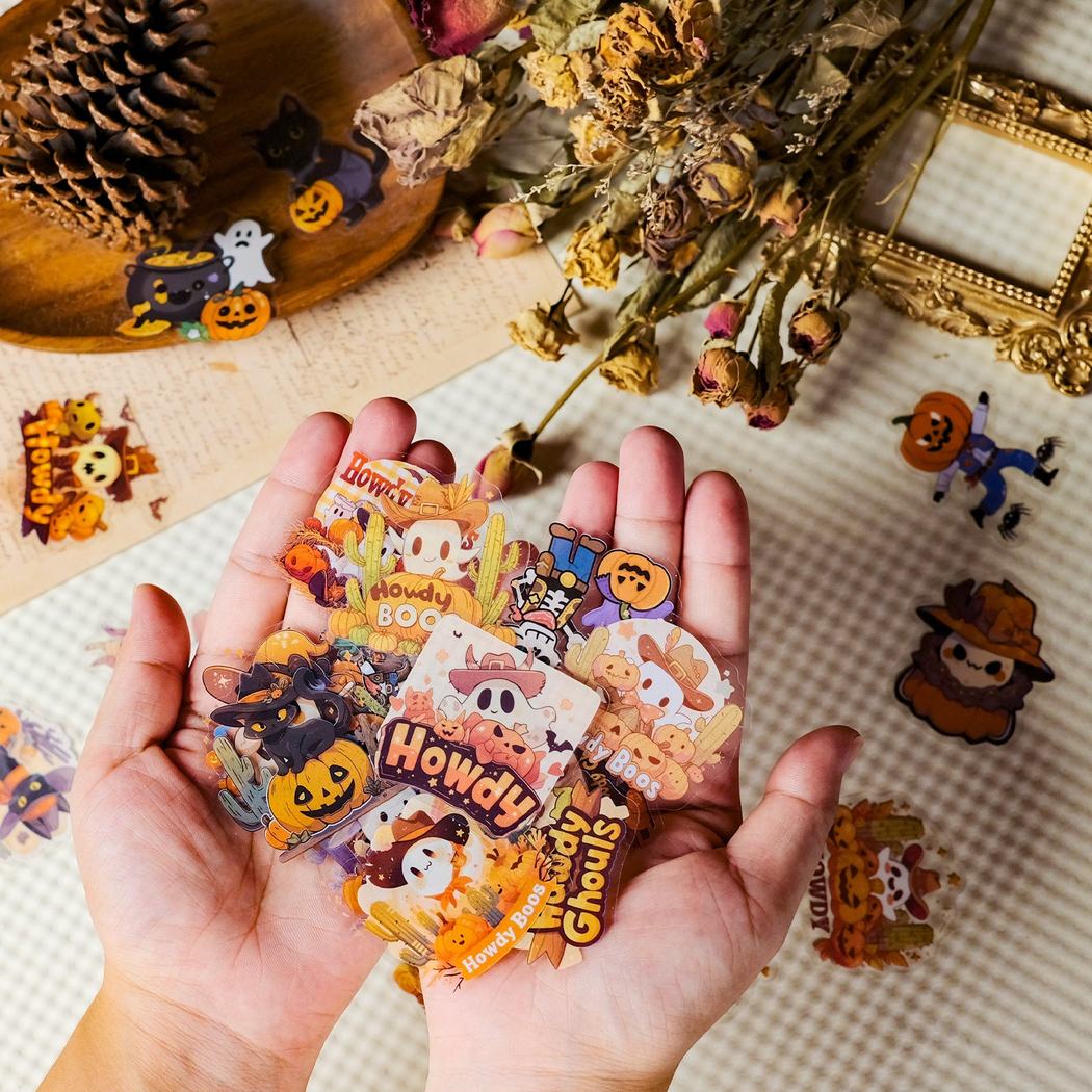 Lunira - Halloween Cowboy Character Sticker Pack - product view 2 2