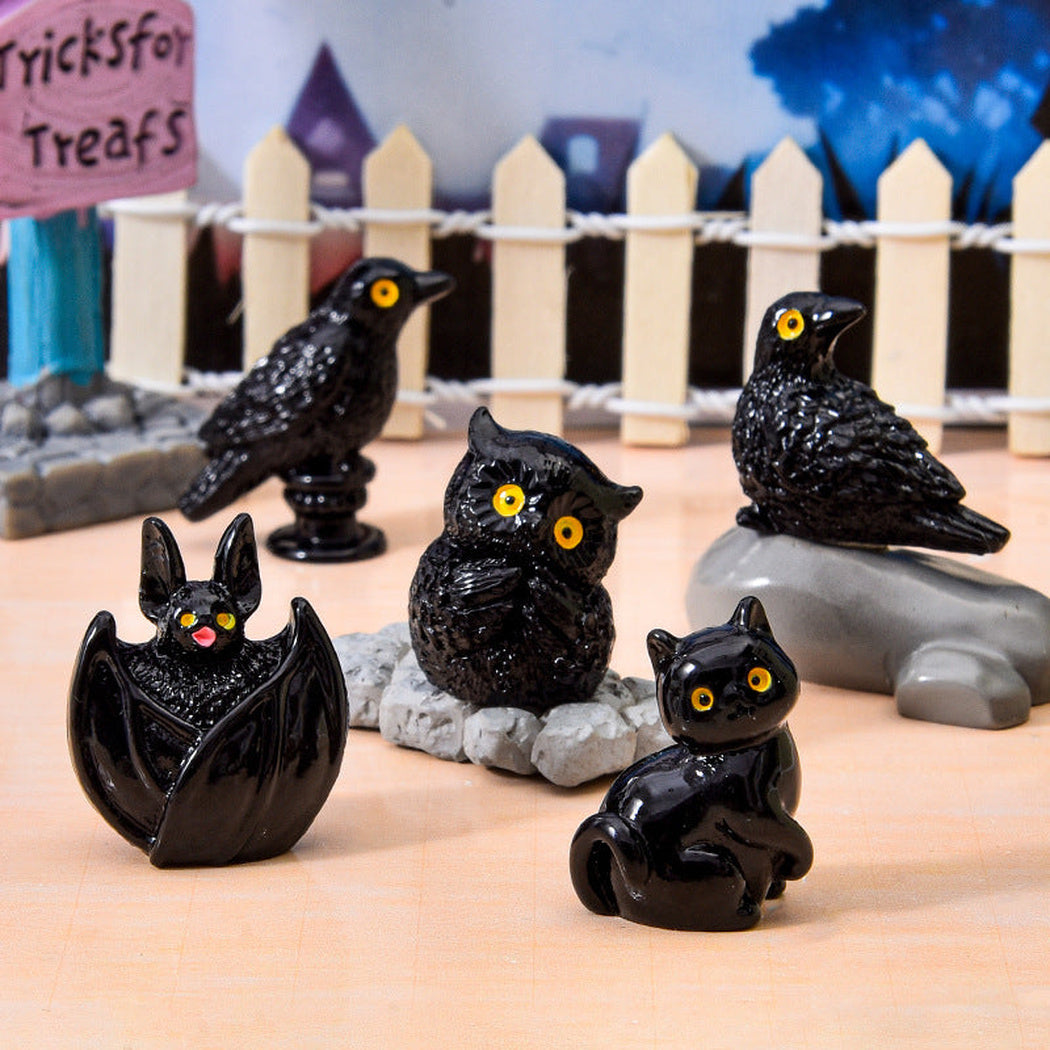 Halloween Dark Animal Miniature Figurine, product view 2