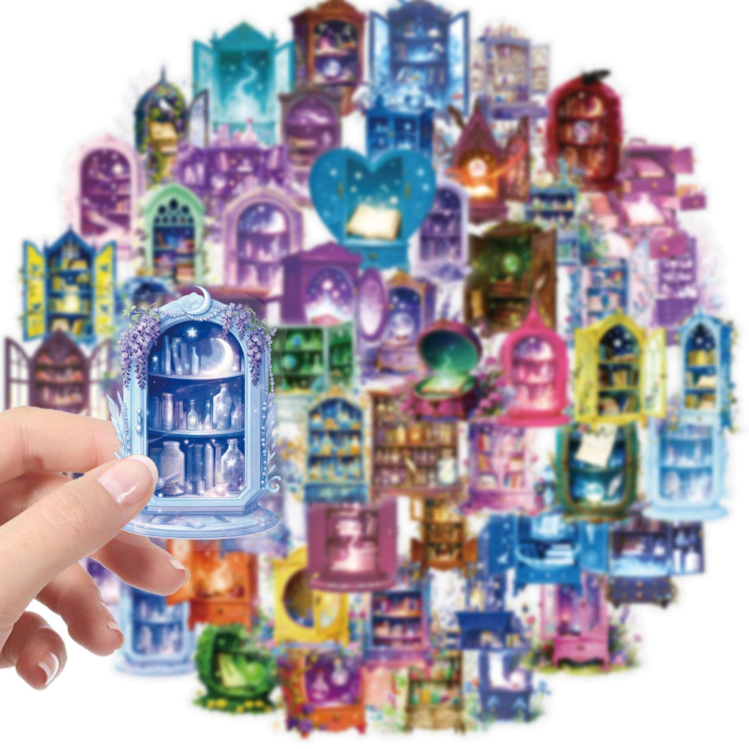 Lunira - Fantasy Cabinet Door Sticker Pack - product view 2
