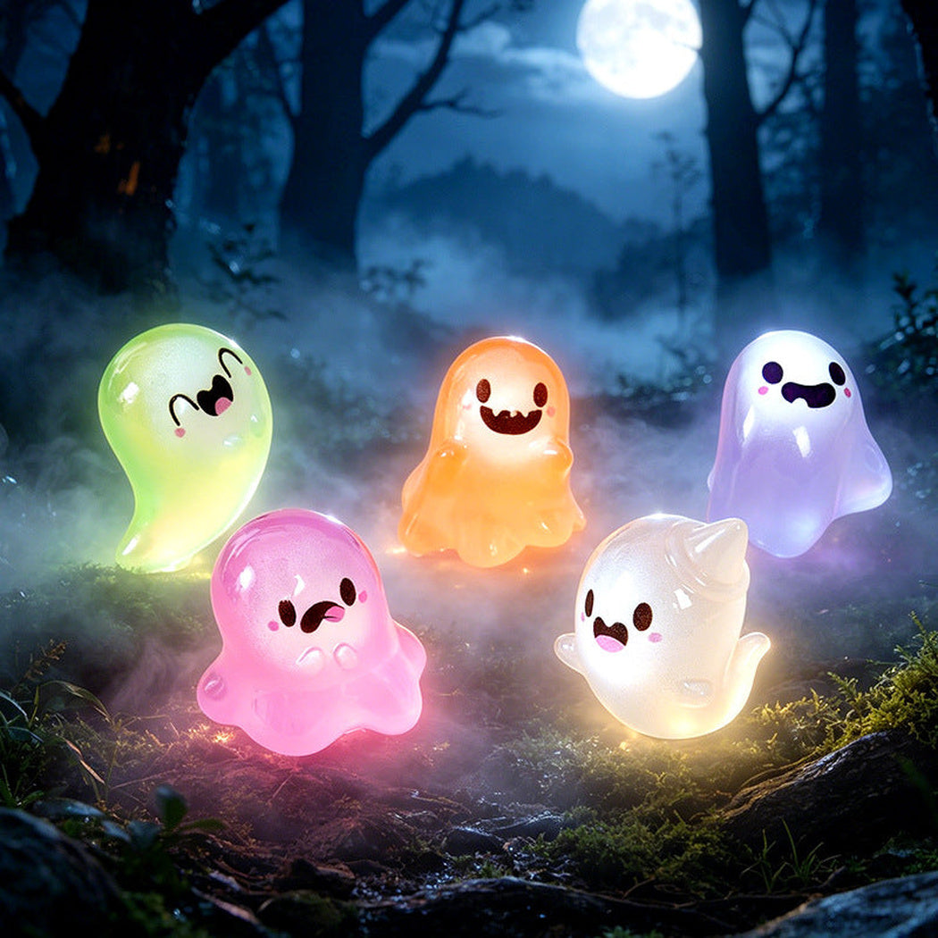 Halloween Color Glow Ghost Figurine, product view 2
