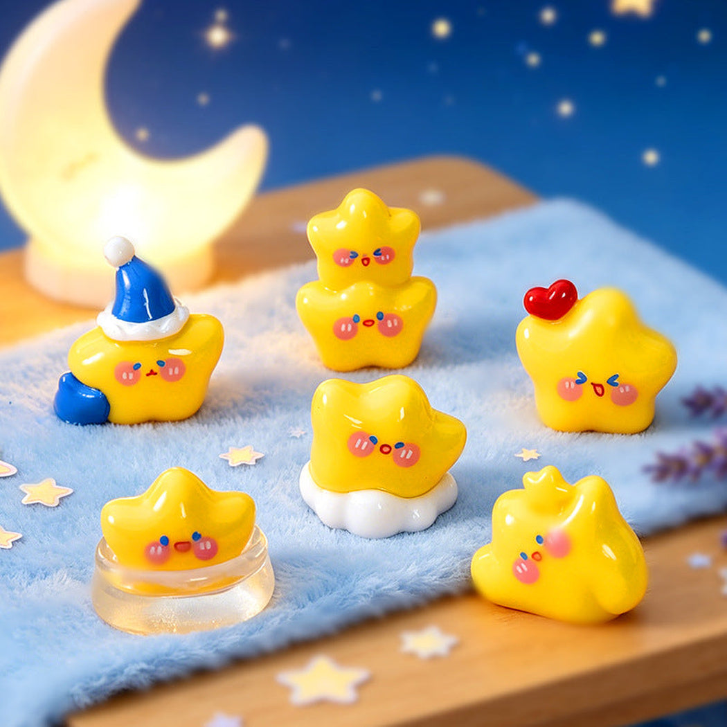 Yellow Star Character Figurine, product view 2