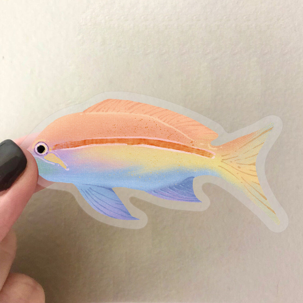 Lunira - Colorful Fish Watercolor Sticker Pack