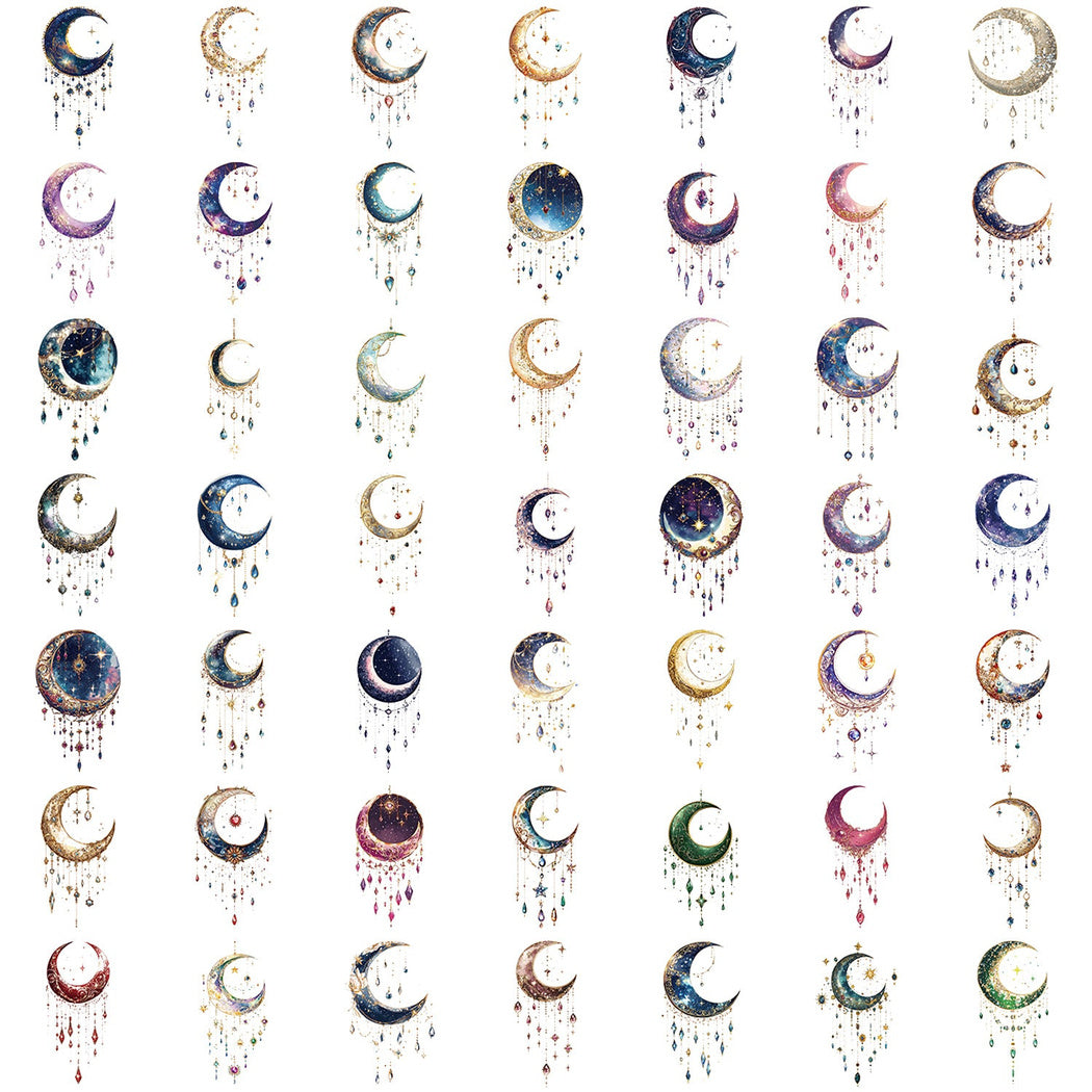 Lunira - Purple Galaxy Celestial Sticker Pack