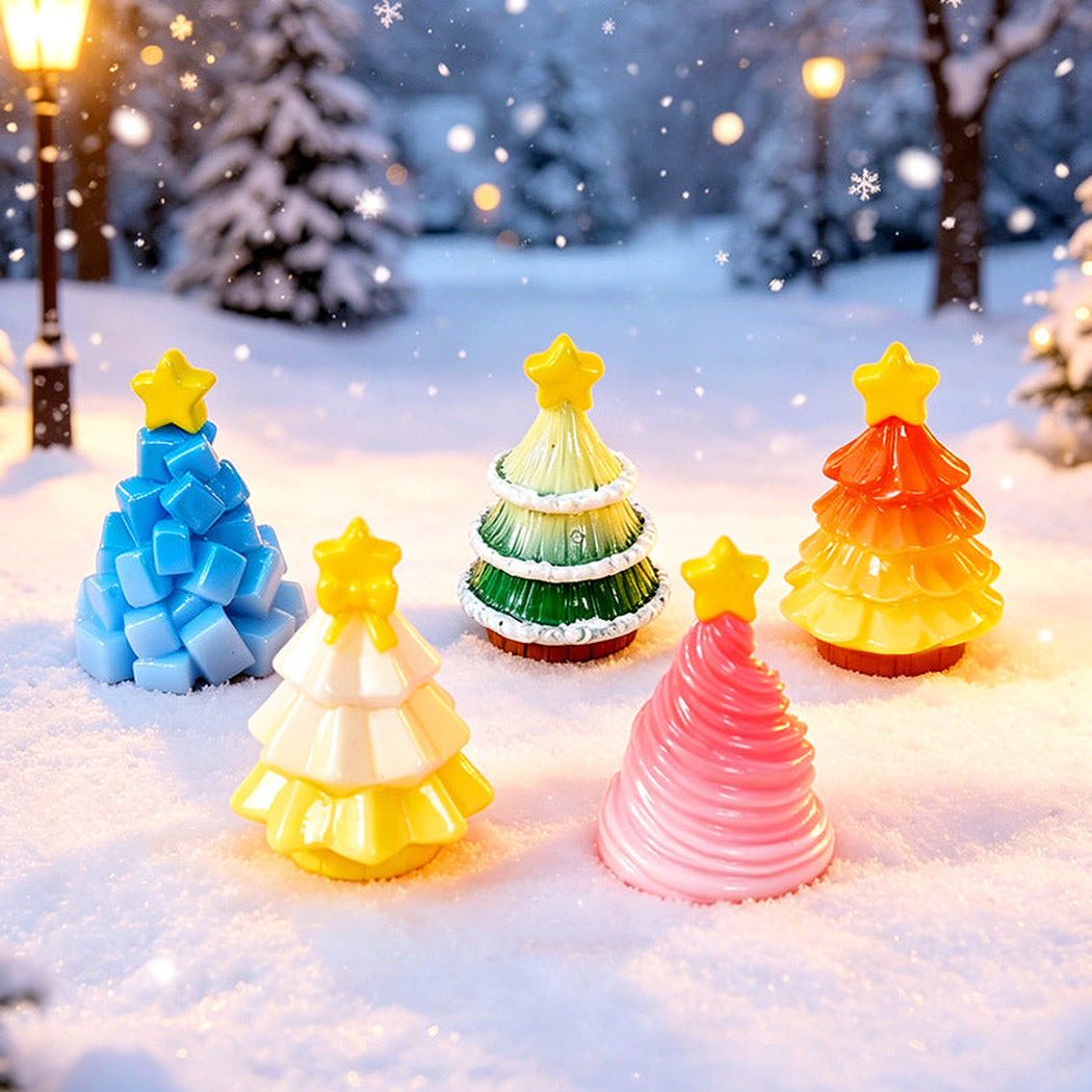 Christmas Textured Tree Figurine, product view 2