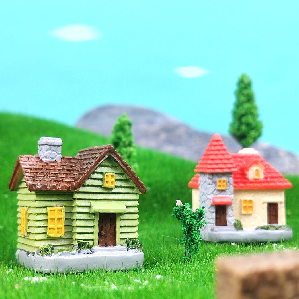 Country Villa Garden Miniature Ornament, product view 3