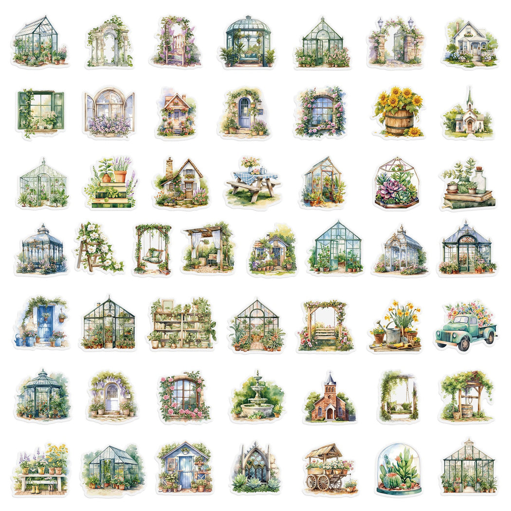 Lunira - Garden Cottage Botanical Sticker Pack
