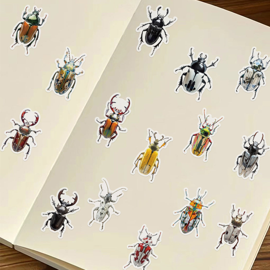 Lunira - Beetle Specimen Nature Sticker Pack